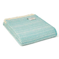 Spearmint wool throw