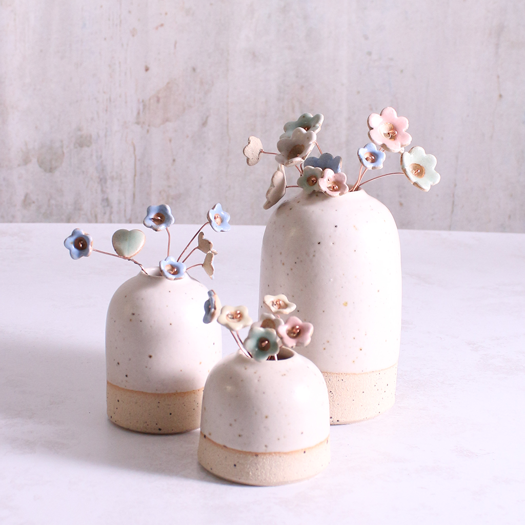 Medium Ceramic Flower Stem