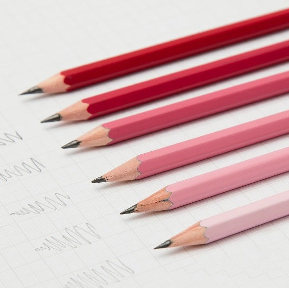 Gradient Pencils Pink