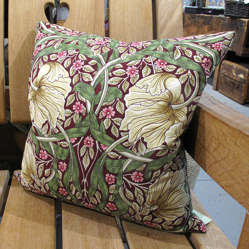 Pimpernel Aubergine Cushion