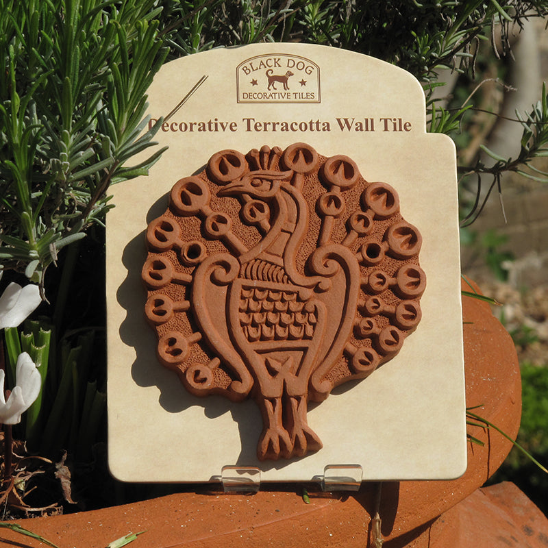 Terracotta Tile: The Peacock