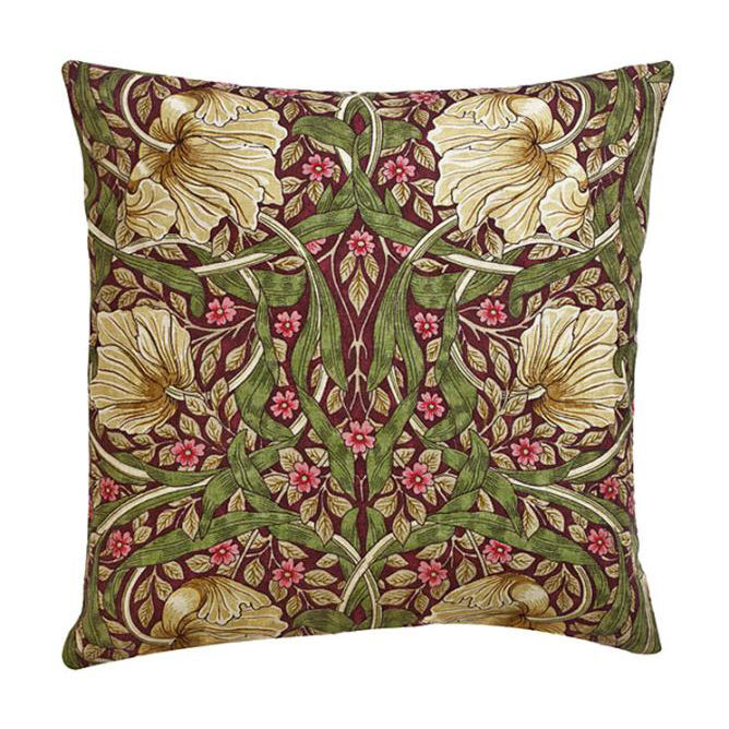 Pimpernel Aubergine Cushion