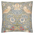 Slate Strawberry Thief Cushion